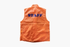 会場等で使用するベストタイプのジャンパーを無料で貸出いたします。